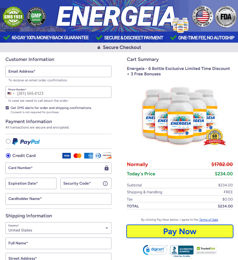 Energeia order_page